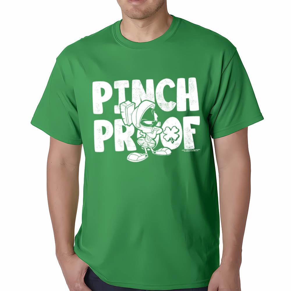 Looney Tunes St Patrick’s Day Marvin The Martian Pinch Proof Shirt