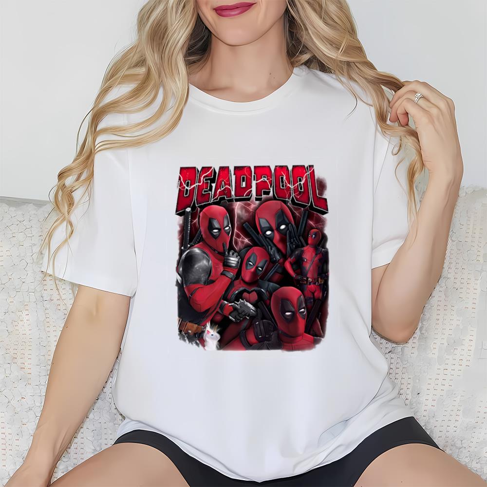Marvel Ryan Reynolds Deadpool 3 Funny Superhero Unisex T Shirt