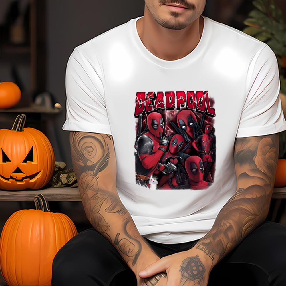 Marvel Ryan Reynolds Deadpool 3 Funny Superhero Unisex T Shirt