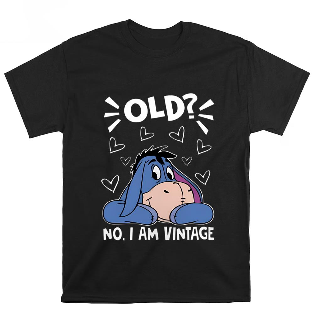 Old No I Am Vintage Eeyore Disney T Shirt
