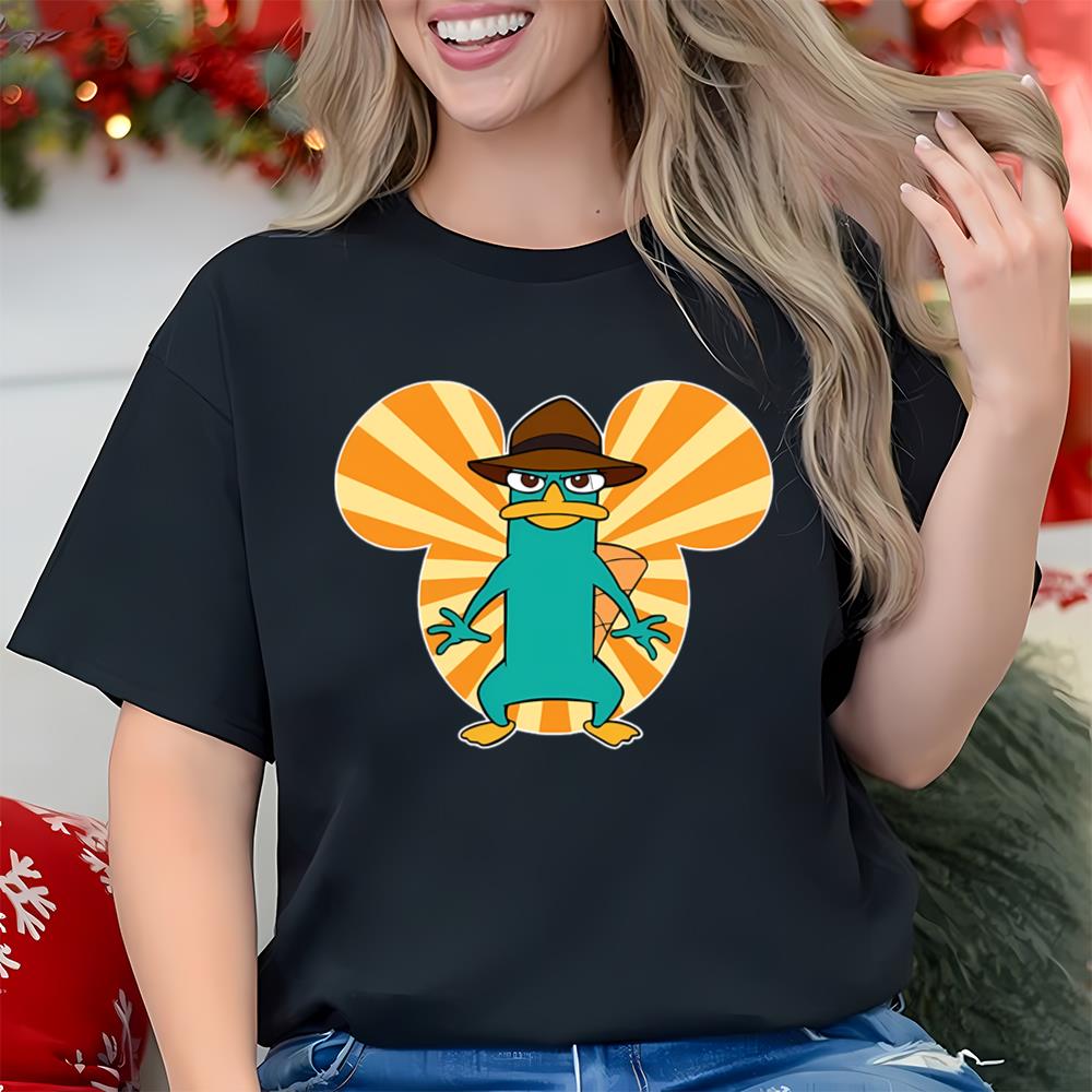 Perry The Platypus Shirt, Phineas And Ferb Shirt