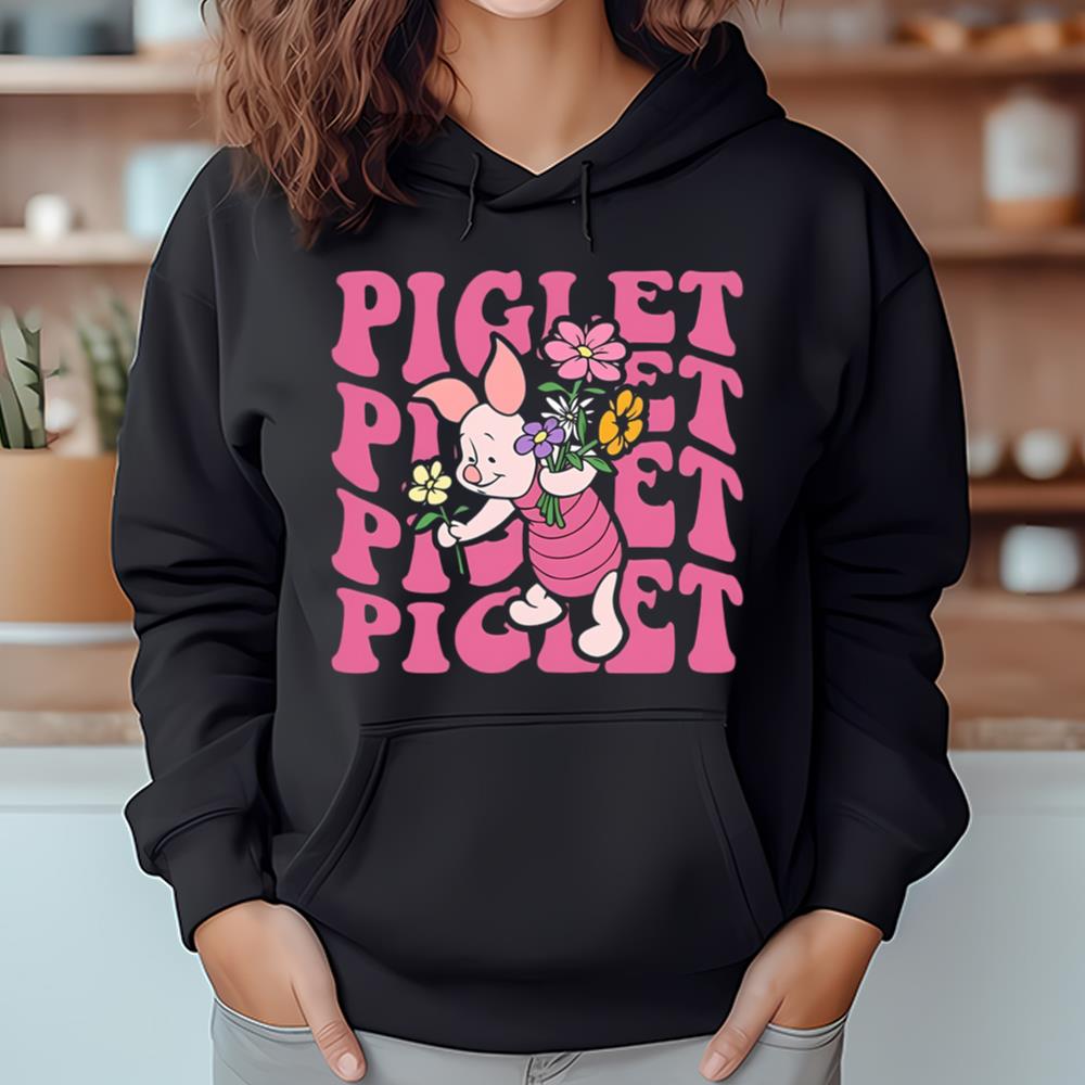 Piglet Disneyland Characters Winnie The Pooh T Shirt