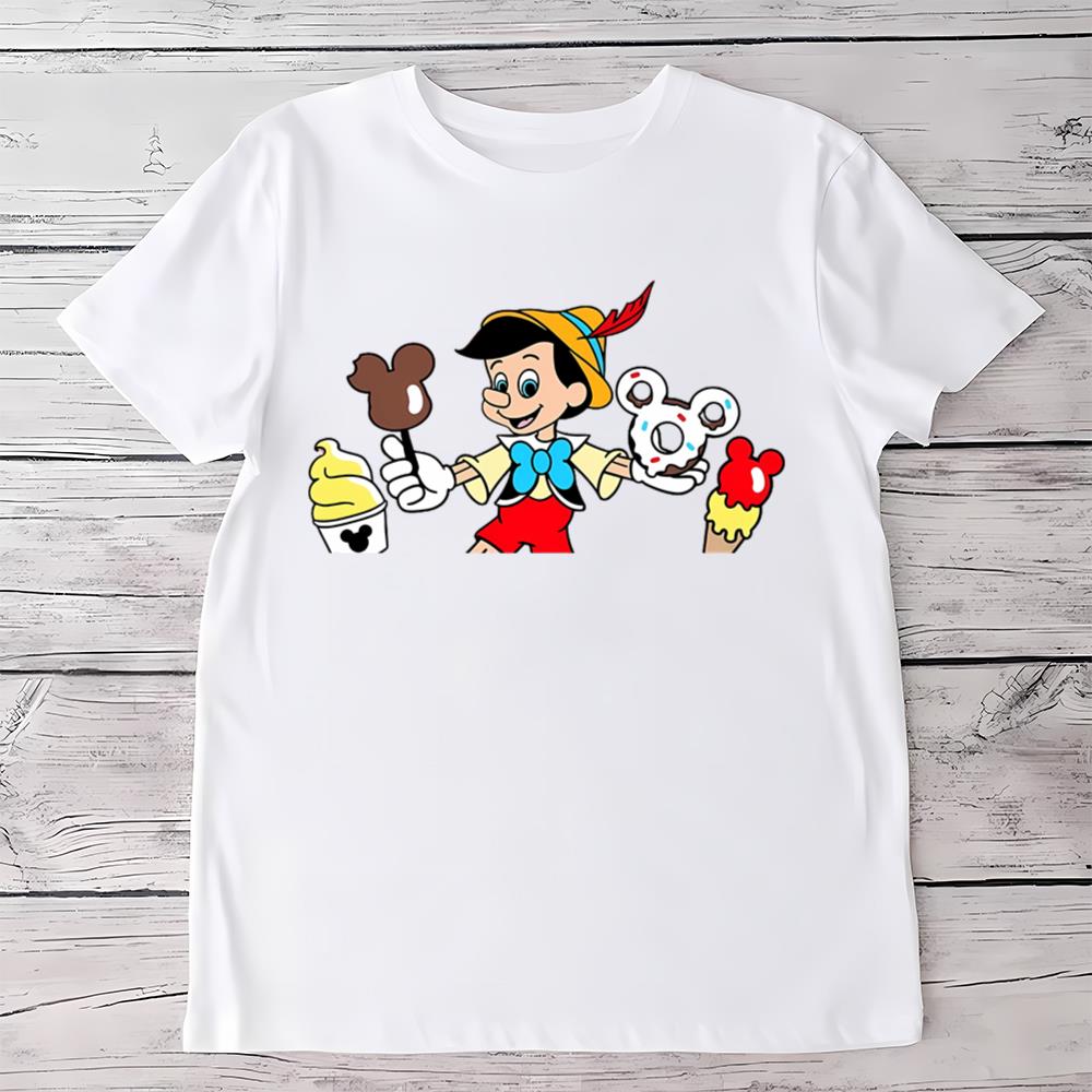 Pinocchio Snacks Shirt, Disney Snacks Shirt
