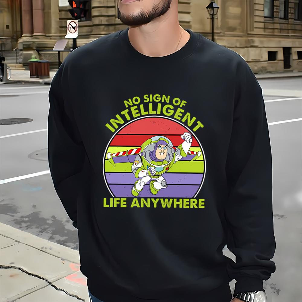 Retro Buzz Lightyear No Sign Of Intelligent Shirt
