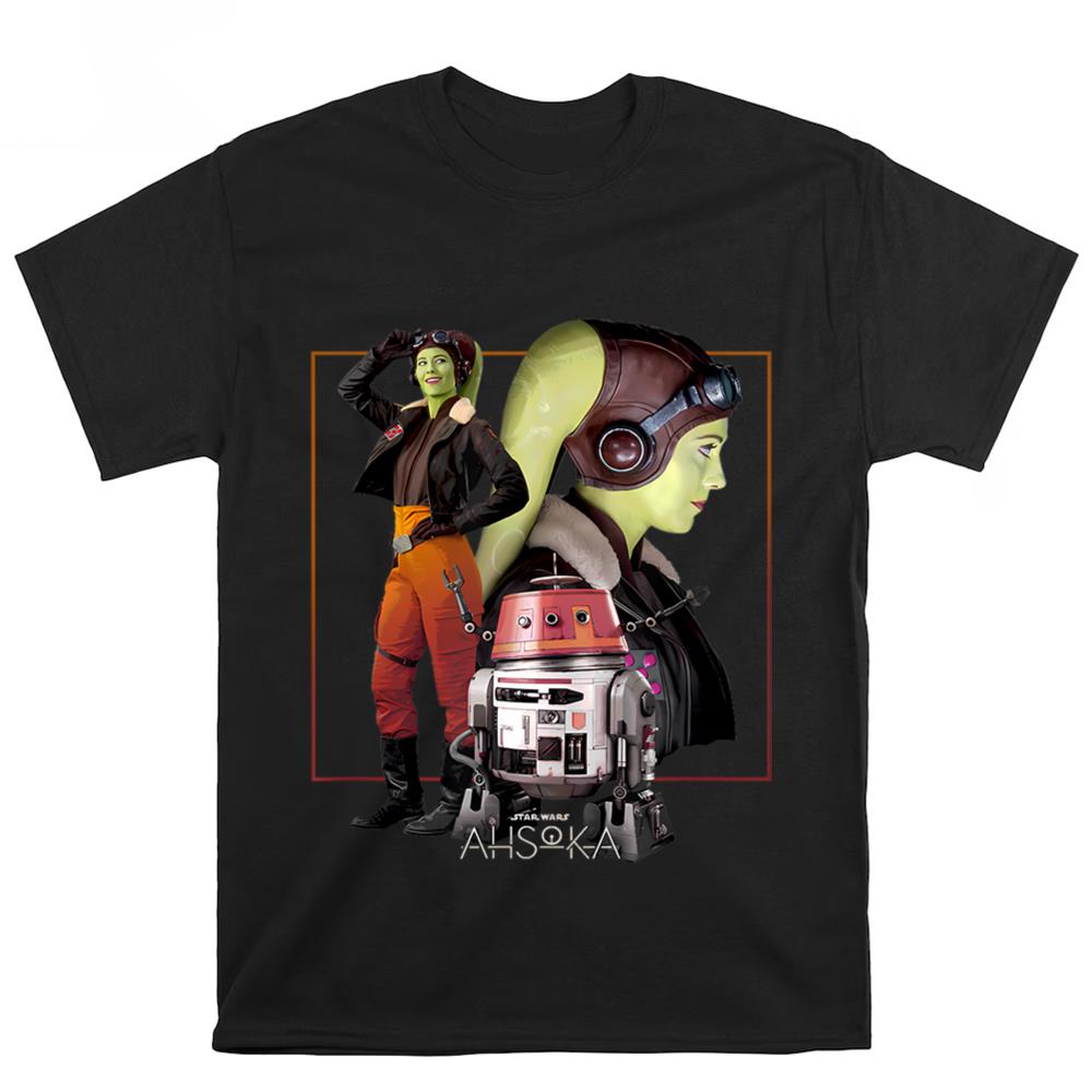 Star Wars Ahsoka Hera Syndulla New Republic General Poster T-Shirt