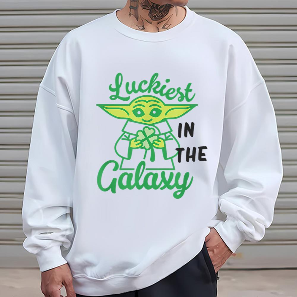 Star Wars The Mandalorian St. Patrick’s Day Lucky Grogu T-Shirt