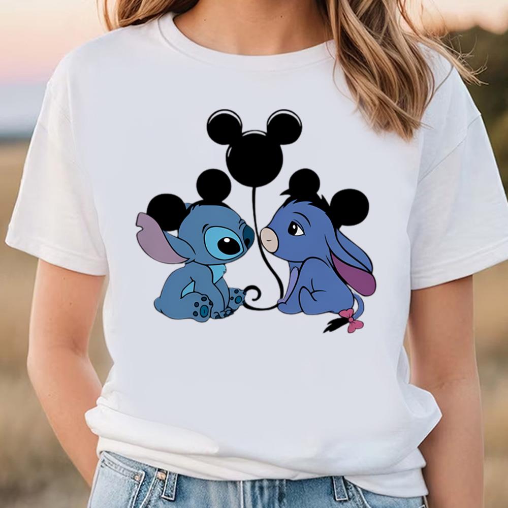 Stitch And Eeyore Disney T-Shirt