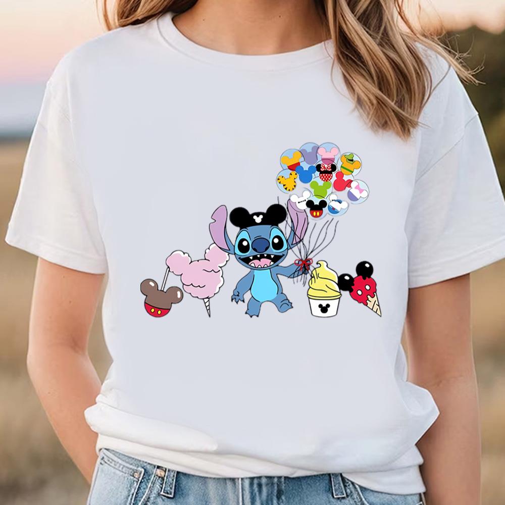 Stitch Balloon Disneyworld Shirt