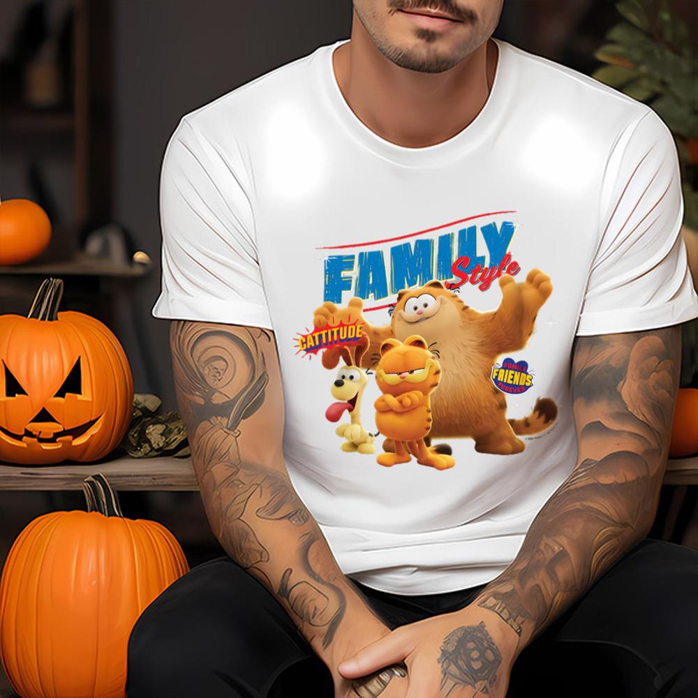 The Garfield Movie Family Style T-Shirt