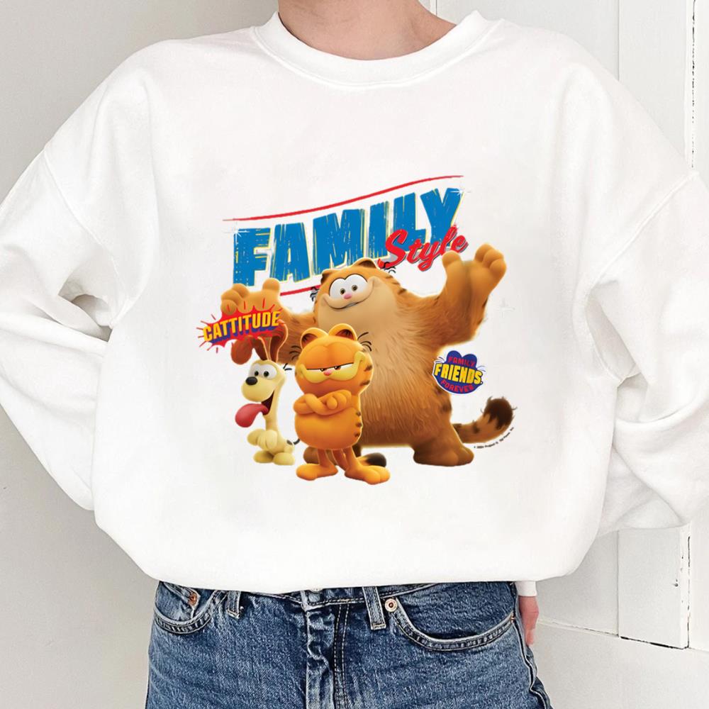The Garfield Movie Family Style T-Shirt