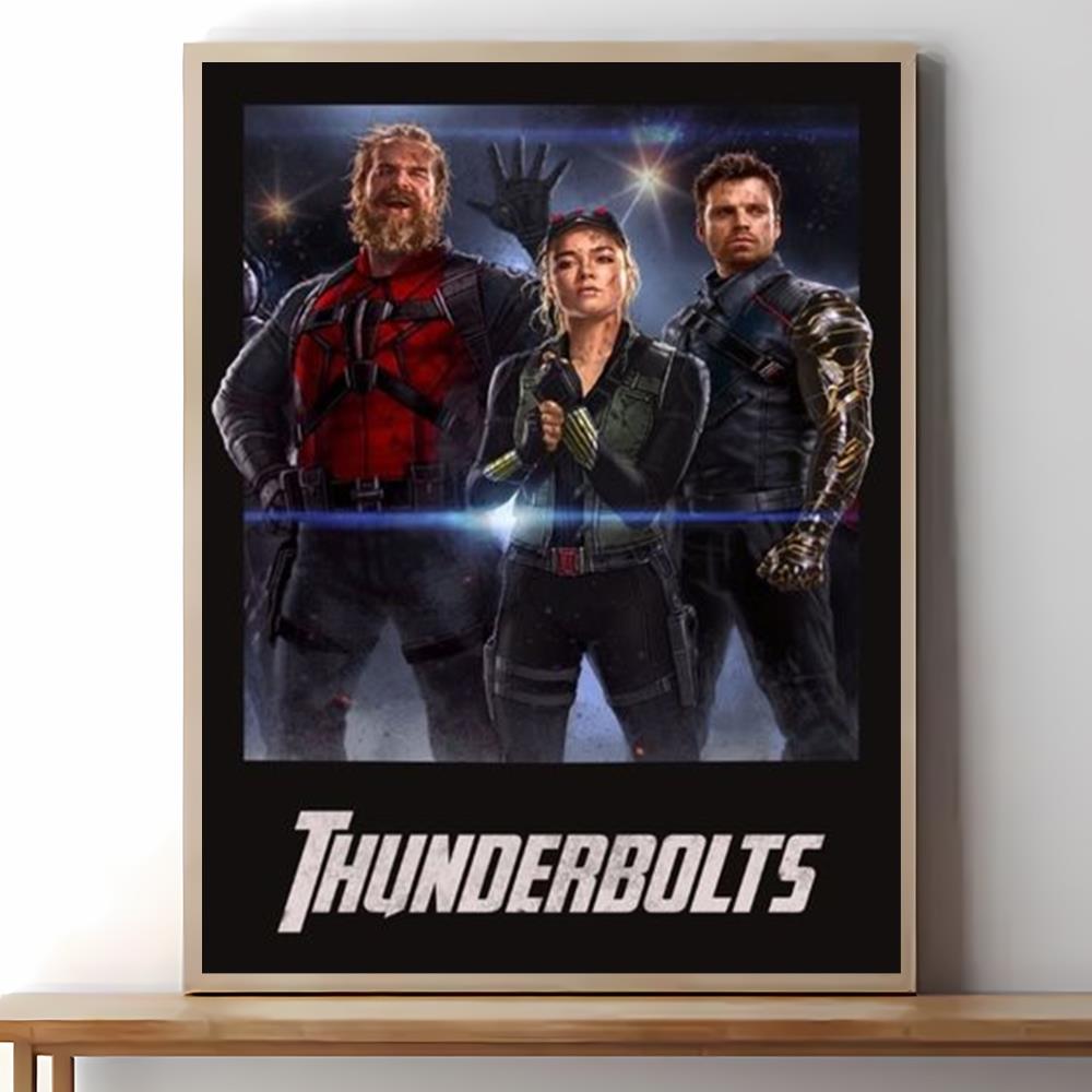 Thunderbolts 2024 Movie Marvel Poster For Fans