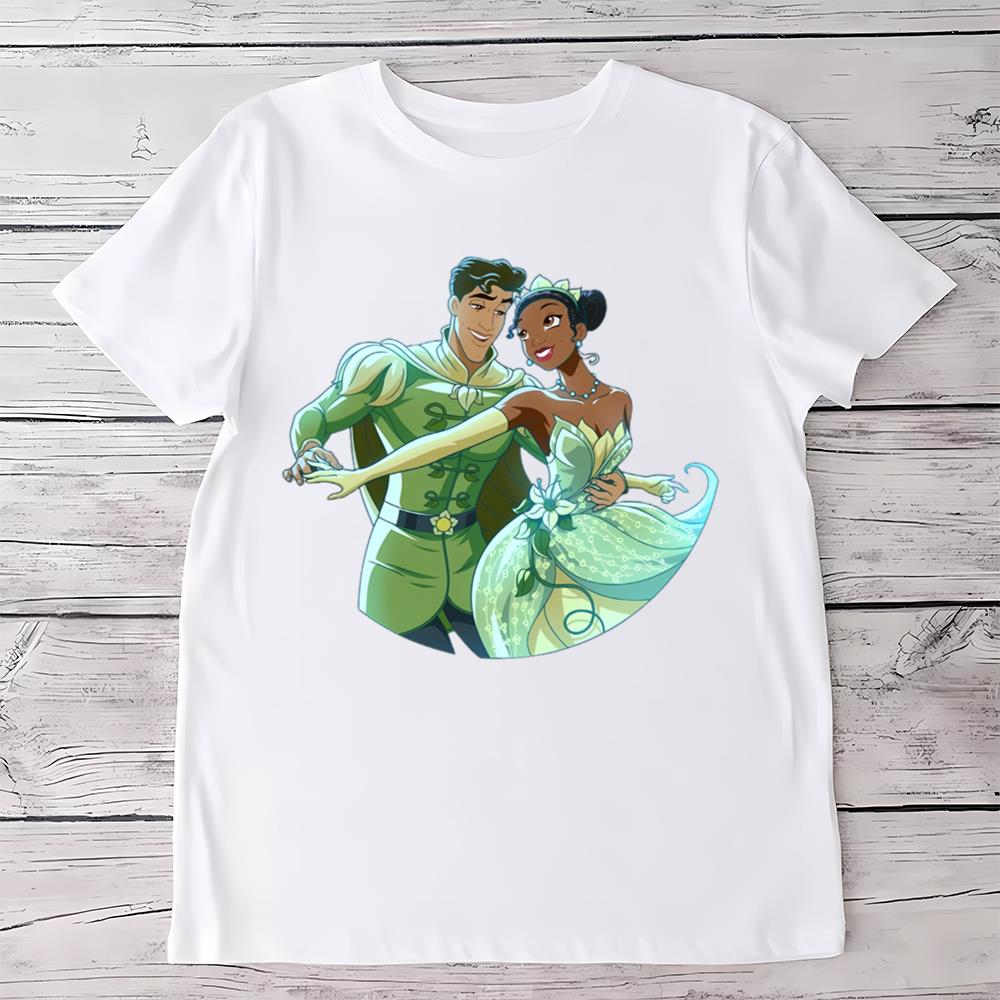 Tiana And Naveen Shirt, Disney Princess T-shirt