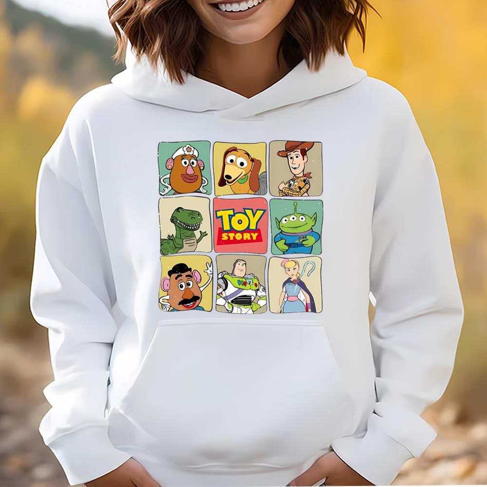 Toy Story Characters Shirt, Disney Pixar Toy Story Shirt
