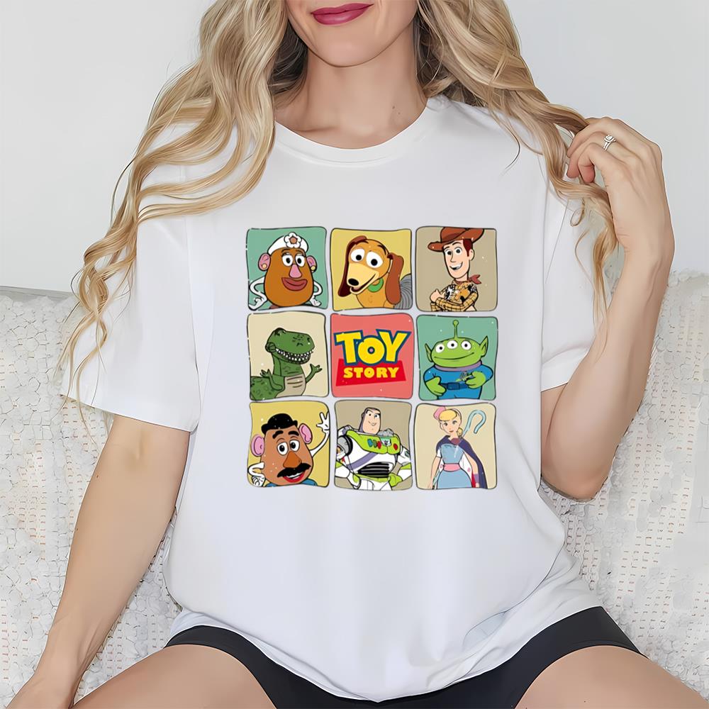 Toy Story Characters Shirt, Disney Pixar Toy Story Shirt