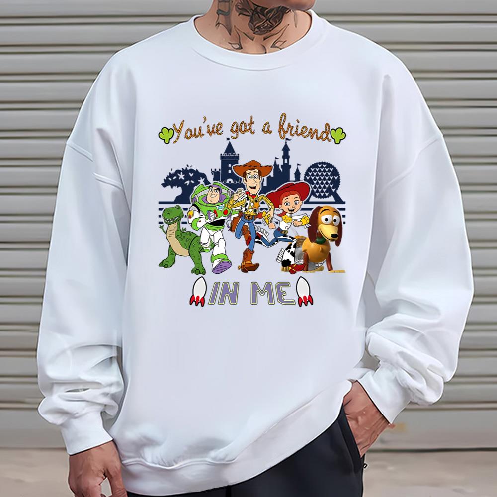 Toy Story You Have Got A Friend In Me Characters Shirt