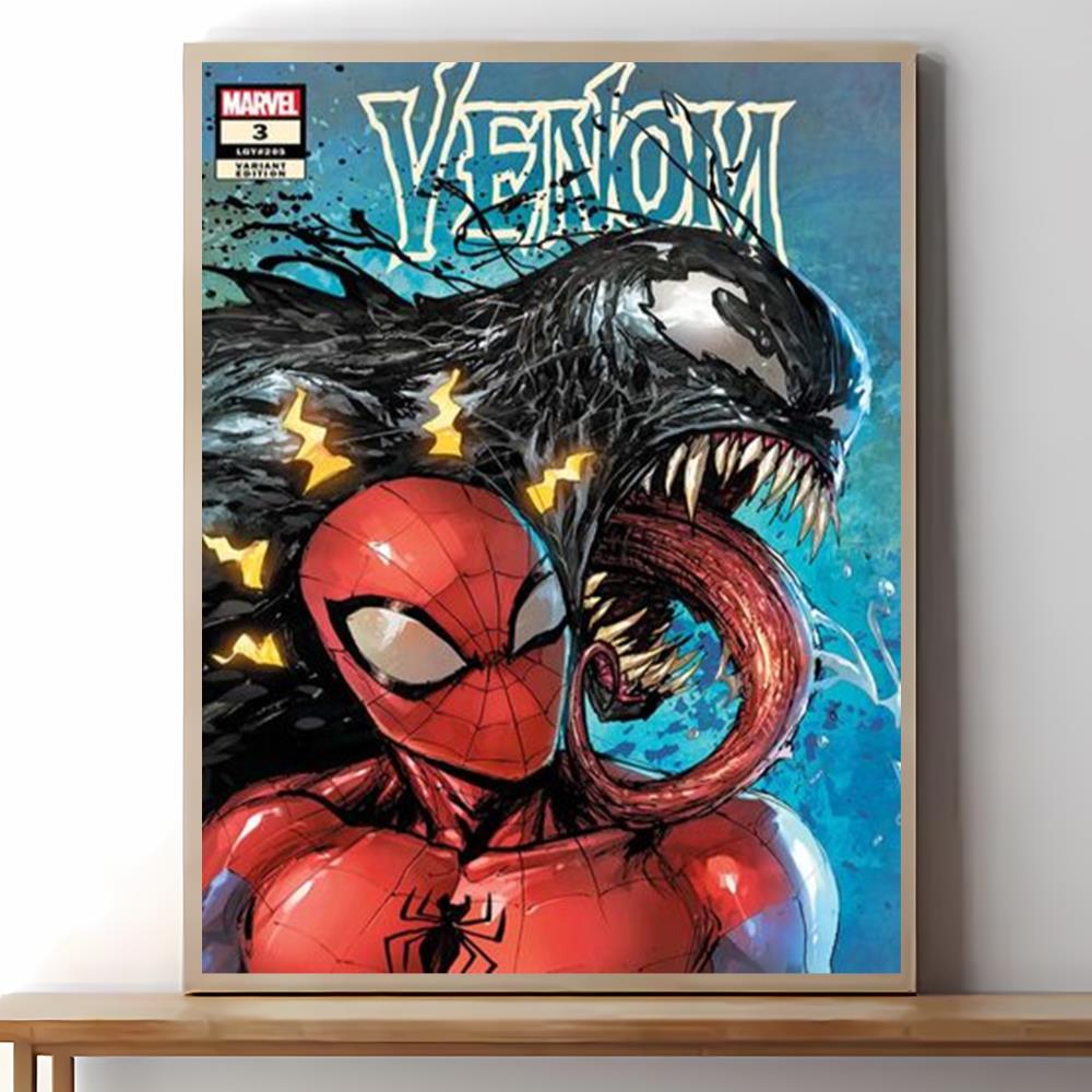 Venom 3 2023 Marvel Concept Poster Canvast
