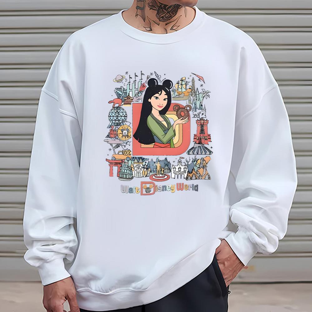 Walt Disney World Shirt, Disney Characters Mulan Shirt