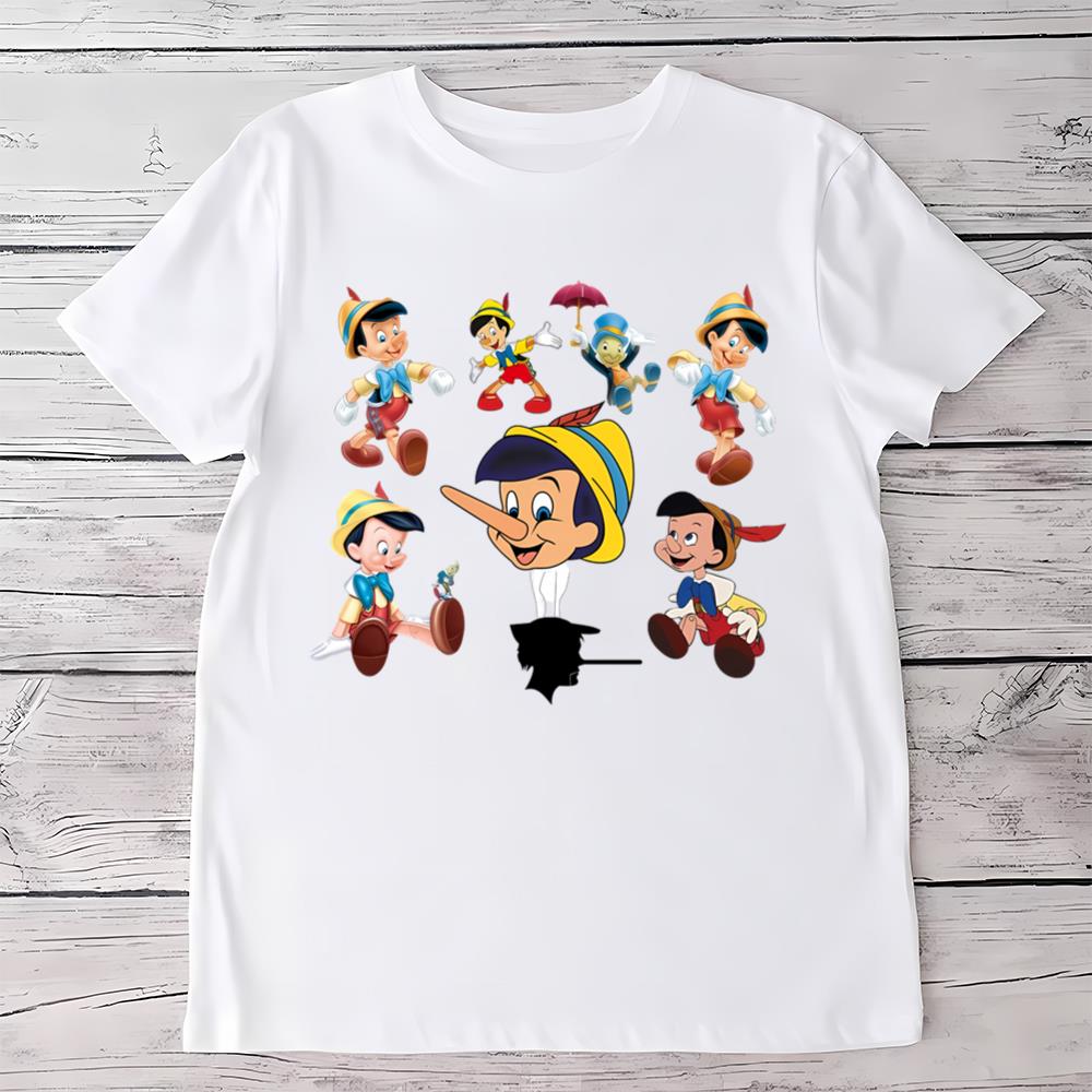 Walt Disney’s Pinocchio Characters Shirt