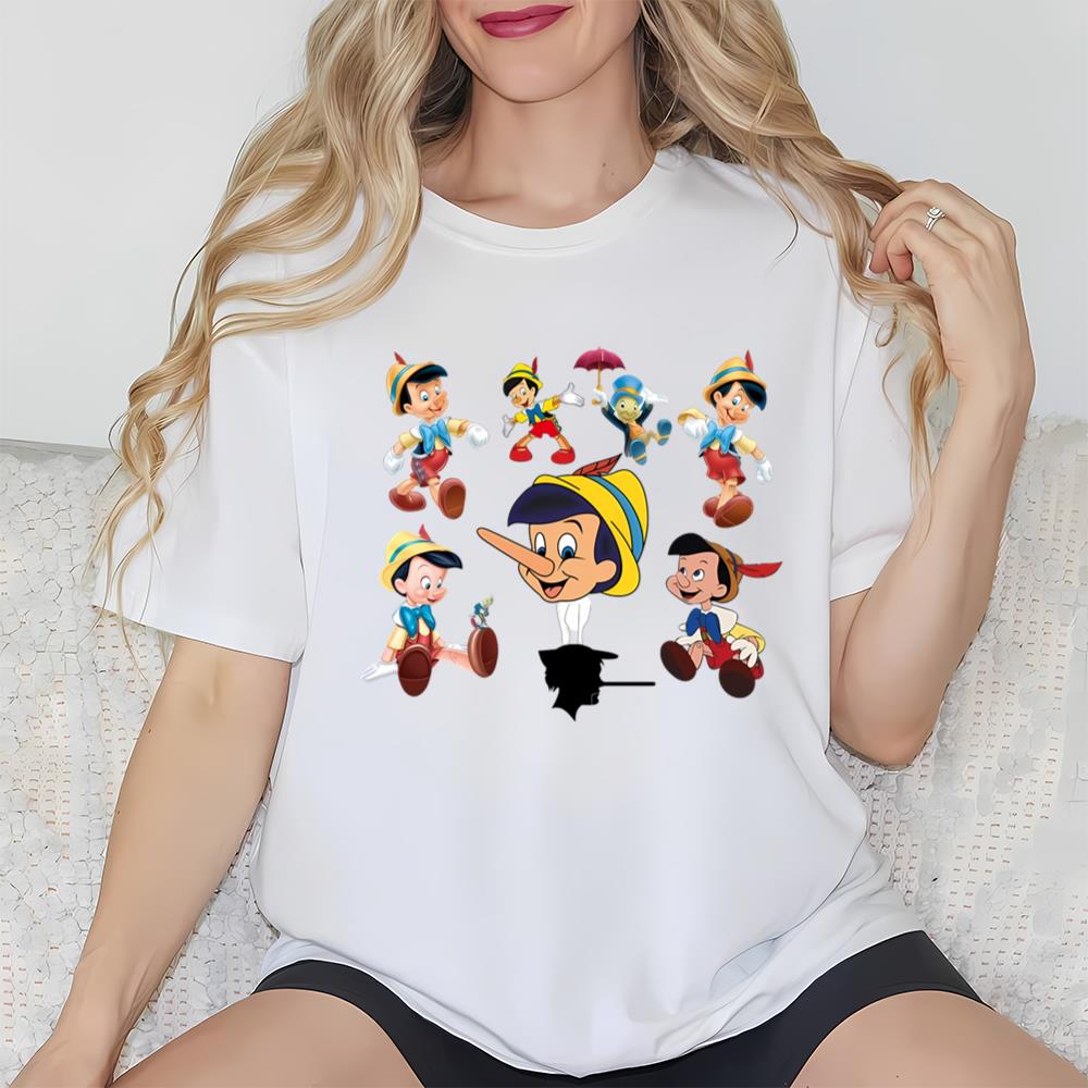 Walt Disney’s Pinocchio Characters Shirt
