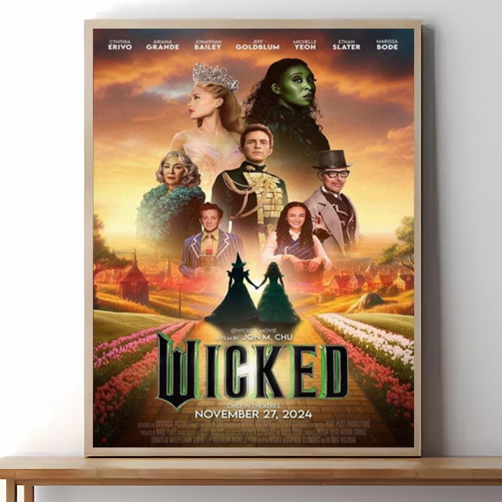 Wicked Movie Poster 2024 Canvas