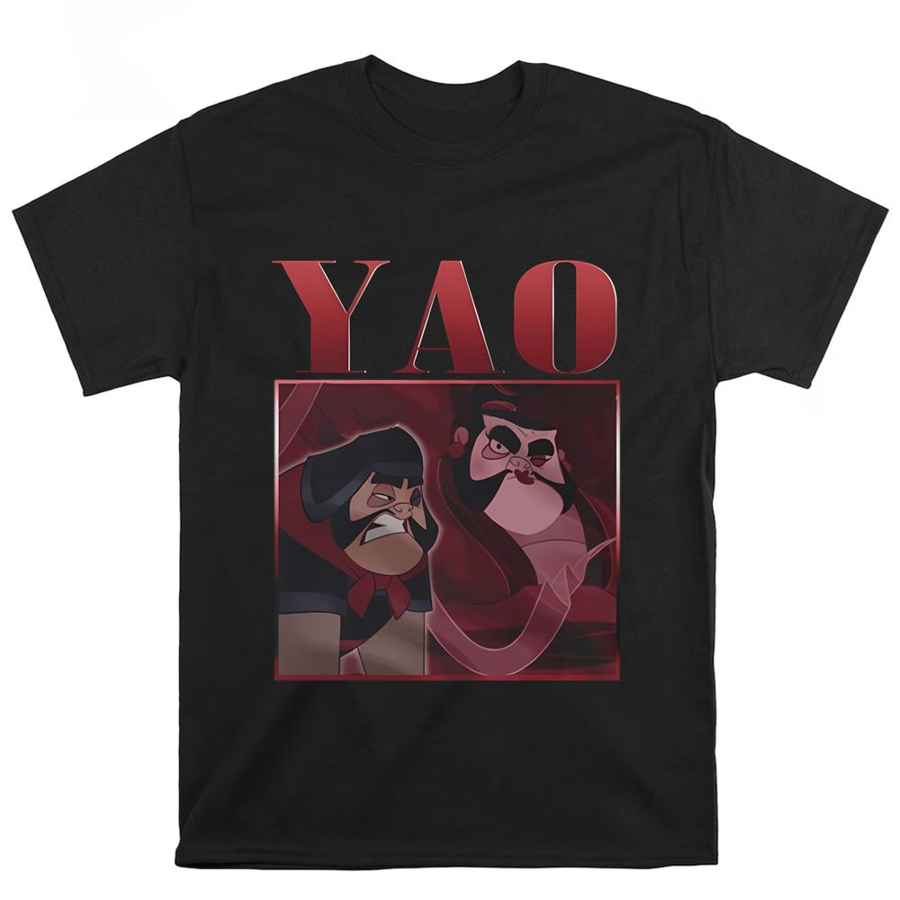 Yao Disney Mulan Shirt, Disney Cartoon Character Shirt